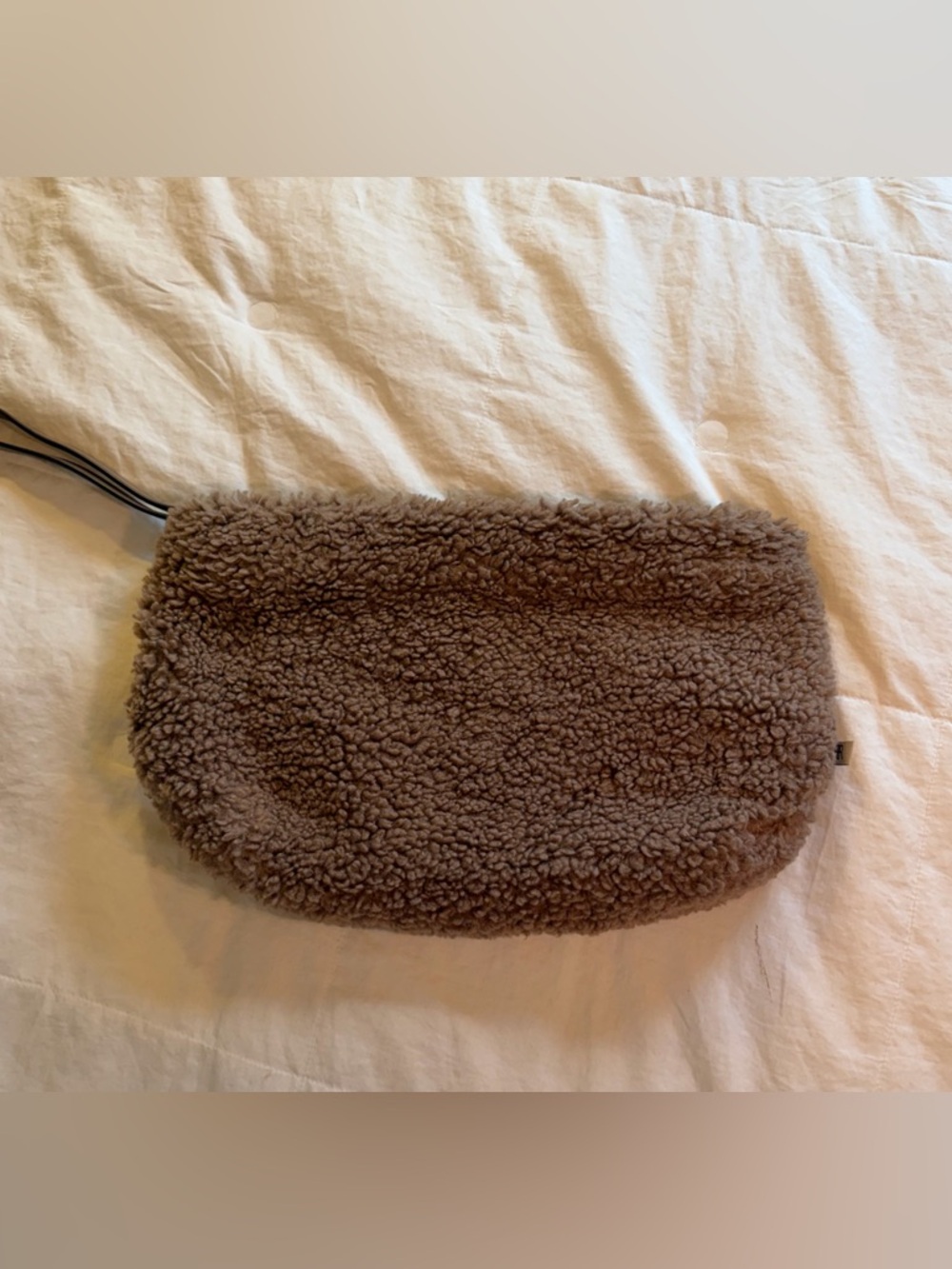 Cozy Wristlet Clutch - Taupe